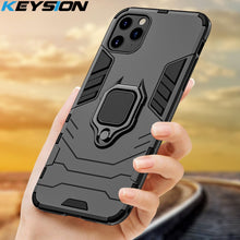 Load image into Gallery viewer, KEYSION Shockproof Armor Case For iPhone 11 Pro 11 Pro Max Phone Back Cover for Apple iPhone 11 SE 2020 Xs Max 5 6S 7 8 Plus XR