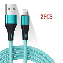 Load image into Gallery viewer, 2PCS USB Cable For iPhone Cable 11 Pro Max Xs Xr X 8 7 6 6s 5s Plus iPad Fast Charging Cables Cord Data Cable For iPhone Charger