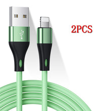 Load image into Gallery viewer, 2PCS USB Cable For iPhone Cable 11 Pro Max Xs Xr X 8 7 6 6s 5s Plus iPad Fast Charging Cables Cord Data Cable For iPhone Charger