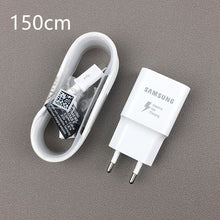 Load image into Gallery viewer, Original Samsung Fast Charger QC 3.0 charge power adapter Usb cable For Galaxy J3 J5 j7 A3 A5 A7 2016 A10 Note 4 5 S4 S6 S7 EDGE
