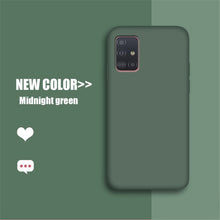 Load image into Gallery viewer, For Samsung Galaxy A51 Case Rubber Liquid Silicone Shockproof Soft Case For Samsung Galaxy A01 A11 A21 A31 A41 A71 S20 S20 Ultra