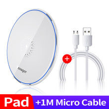 Load image into Gallery viewer, Essager 10W Qi Wireless Charger For iPhone 11 Pro Xs Max X Xr 8 Induction Fast Wireless Charging Pad For Samsung S20 Xiaomi mi 9