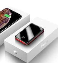 Load image into Gallery viewer, Portable Mini 30000 MAh Power Bank For All Mobile Phone Power Bank Pover Bank Charger 2 USB Ports External Battery Poverbank