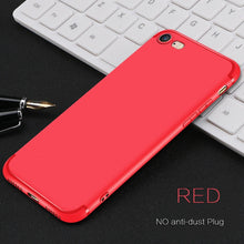 Load image into Gallery viewer, ITEUU Ultra-Thin TPU Matte Case for iphone 7 8 Plus SE 2020 Cases Silicone Gel Soft Back Cover Shell for iphone 7 8 7PLUS 8PLUS