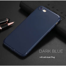 Load image into Gallery viewer, ITEUU Ultra-Thin TPU Matte Case for iphone 7 8 Plus SE 2020 Cases Silicone Gel Soft Back Cover Shell for iphone 7 8 7PLUS 8PLUS