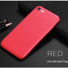 Load image into Gallery viewer, ITEUU Ultra-Thin TPU Matte Case for iphone 7 8 Plus SE 2020 Cases Silicone Gel Soft Back Cover Shell for iphone 7 8 7PLUS 8PLUS