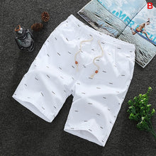 Load image into Gallery viewer, 2020 Summer Men's shorts Casual Loose Cropped Trousers Sports Shorts Loose Knit Straight Casual Pants Cotton Short Pants New 4XL