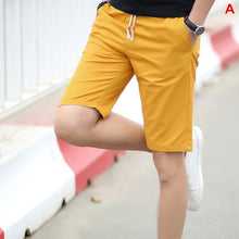 Load image into Gallery viewer, 2020 Summer Men's shorts Casual Loose Cropped Trousers Sports Shorts Loose Knit Straight Casual Pants Cotton Short Pants New 4XL