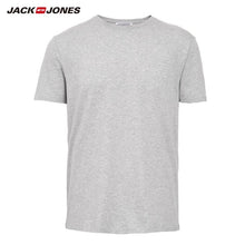 Load image into Gallery viewer, JackJones Men's Cotton T-shirt Solid Color Ice Cool Touch Fabric Men's Basic Top Fashion t shirt Jack Jones tshirt 220101546