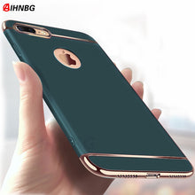 Load image into Gallery viewer, Luxury 360 Full Cover Plating Phone Case For iphone 11 Pro 6 6s 7 8 Plus 5 5s SE X XS Max XR PC Matte Hard Cover Case Capa
