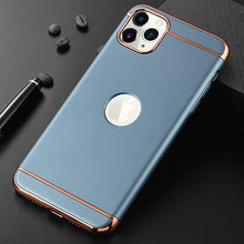 Load image into Gallery viewer, Luxury 360 Full Cover Plating Phone Case For iphone 11 Pro 6 6s 7 8 Plus 5 5s SE X XS Max XR PC Matte Hard Cover Case Capa
