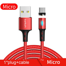 Load image into Gallery viewer, Twitch Micro USB Magnetic USB Cable For Samsmung S7 Xiaomi Microusb Android Mobile Phone Magnet Charging Cable Micro USB Charger
