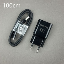 Load image into Gallery viewer, Original Samsung Fast Charger QC 3.0 charge power adapter Usb cable For Galaxy J3 J5 j7 A3 A5 A7 2016 A10 Note 4 5 S4 S6 S7 EDGE
