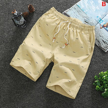 Load image into Gallery viewer, 2020 Summer Men&#39;s shorts Casual Loose Cropped Trousers Sports Shorts Loose Knit Straight Casual Pants Cotton Short Pants New 4XL
