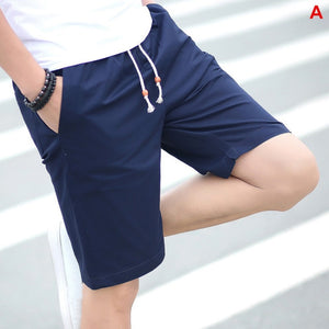 2020 Summer Men's shorts Casual Loose Cropped Trousers Sports Shorts Loose Knit Straight Casual Pants Cotton Short Pants New 4XL